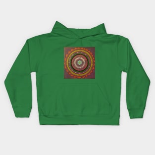 NU Earth Mandala No.1 Kids Hoodie